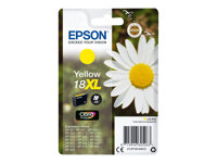 Epson 18XL - 6.6 ml - XL - jaune - original - emballage coque avec alarme radioélectrique - cartouche d'encre - pour Expression Home XP-212, 215, 225, 312, 315, 322, 325, 412, 415, 422, 425 C13T18144022