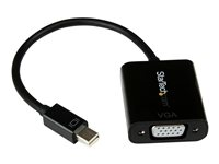 StarTech.com Adaptateur vidéo Mini DisplayPort 1.2 vers VGA - Convertisseur Mini DP vers HD15 - M/F - 1920 x 1200 - Noir - Adaptateur vidéo - Mini DisplayPort (M) pour HD-15 (VGA) (F) - Displayport 1.2/Thunderbolt - 22 cm - actif, support 1920 x 1200 (WUXGA) - noir MDP2VGA2