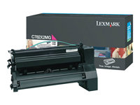 Lexmark - À rendement extrêmement élevé - magenta - original - cartouche de toner LCCP - pour Lexmark C782dn, C782dtn, C782n, X782e, X782e MFP, X782e Page Plus Solution C782X2MG