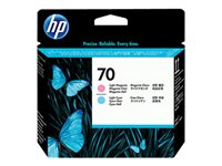 HP 70 - Magenta clair, cyan clair - tête d'impression - pour DesignJet HD Pro MFP, T120, Z2100, Z3100, Z3100ps, Z3200, Z3200ps, Z5200, Z5400 C9405A