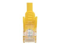 StarTech.com Câble réseau Cat5e UTP sans crochet - 50 cm Jaune - Cordon Ethernet RJ45 anti-accroc - Câble patch - Cordon de raccordement - RJ-45 (M) pour RJ-45 (M) - 50 cm - UTP - CAT 5e - bloqué, sans crochet - jaune 45PAT50CMYL