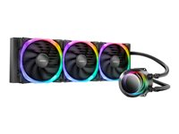 Antec VORTEX 360 ARGB - Système de refroidissement liquide de processeur - Taille de radiateur : 360 mm - (pour : AM3, AM4, LGA1200, LGA1700, LGA115x Socket, LGA20XX) - cuivre - 120 mm 0-761345-74047-0